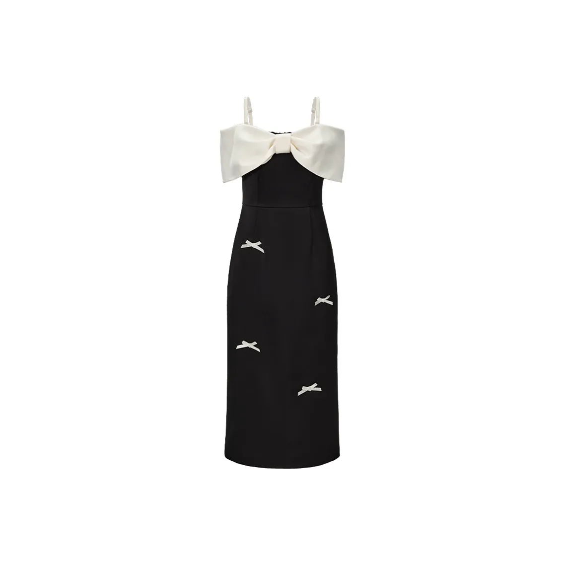 TAMMY TANGS Slip Dresses Women's Apricot Black