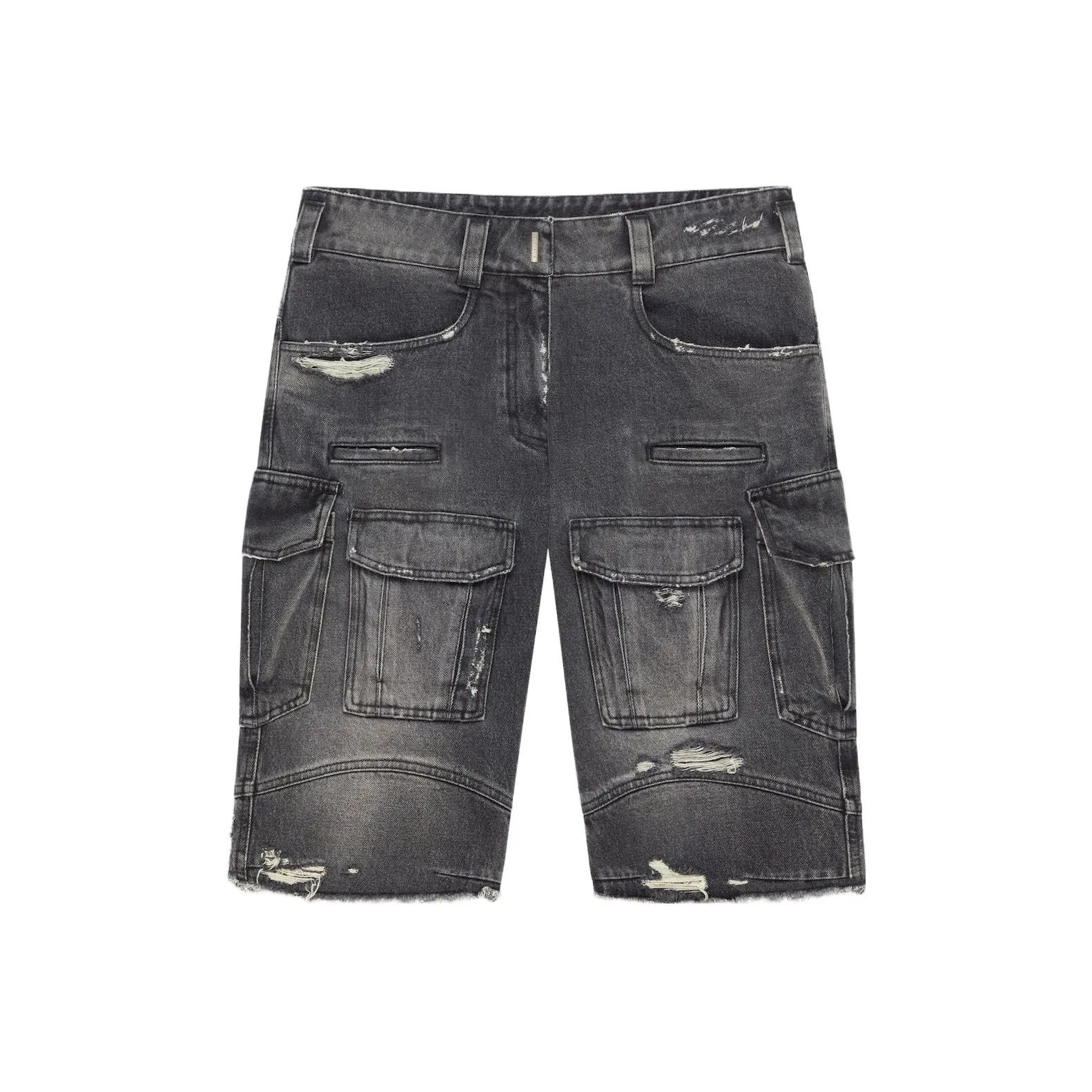 Givenchy SS23 Denim Shorts Women's Black