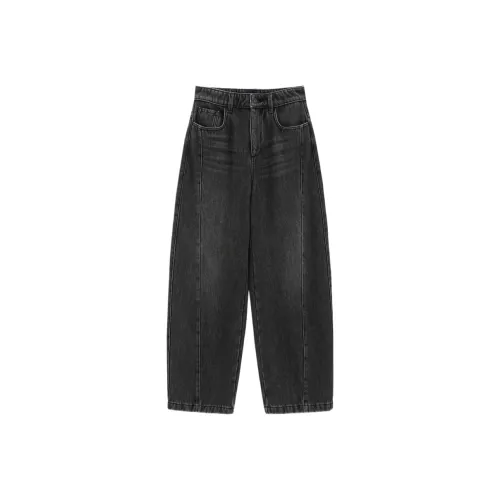 GAP Промытые черные женские джинсы