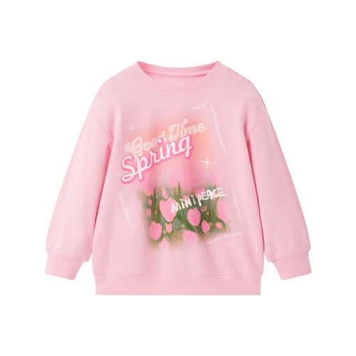 Mini Peace Розовый Kids Свитшоты