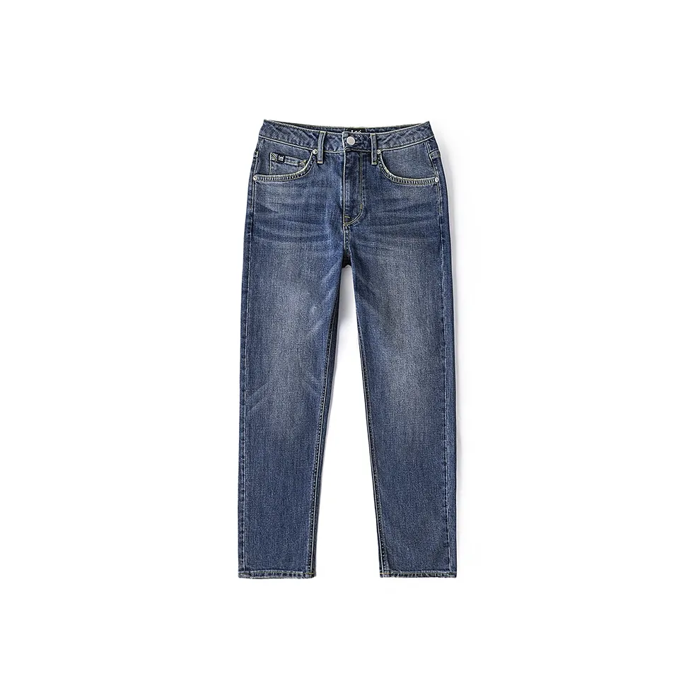 Lee совместный модель FW24 Джинсы Женские Средний Светло-Синий