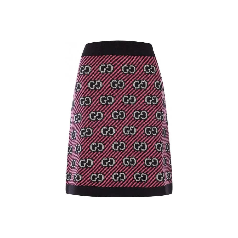 GUCCI SS22 Casual Short Skirts Women's Red