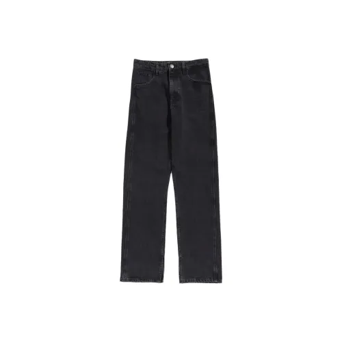 Bimba Y Lola Промытые черные женские джинсы