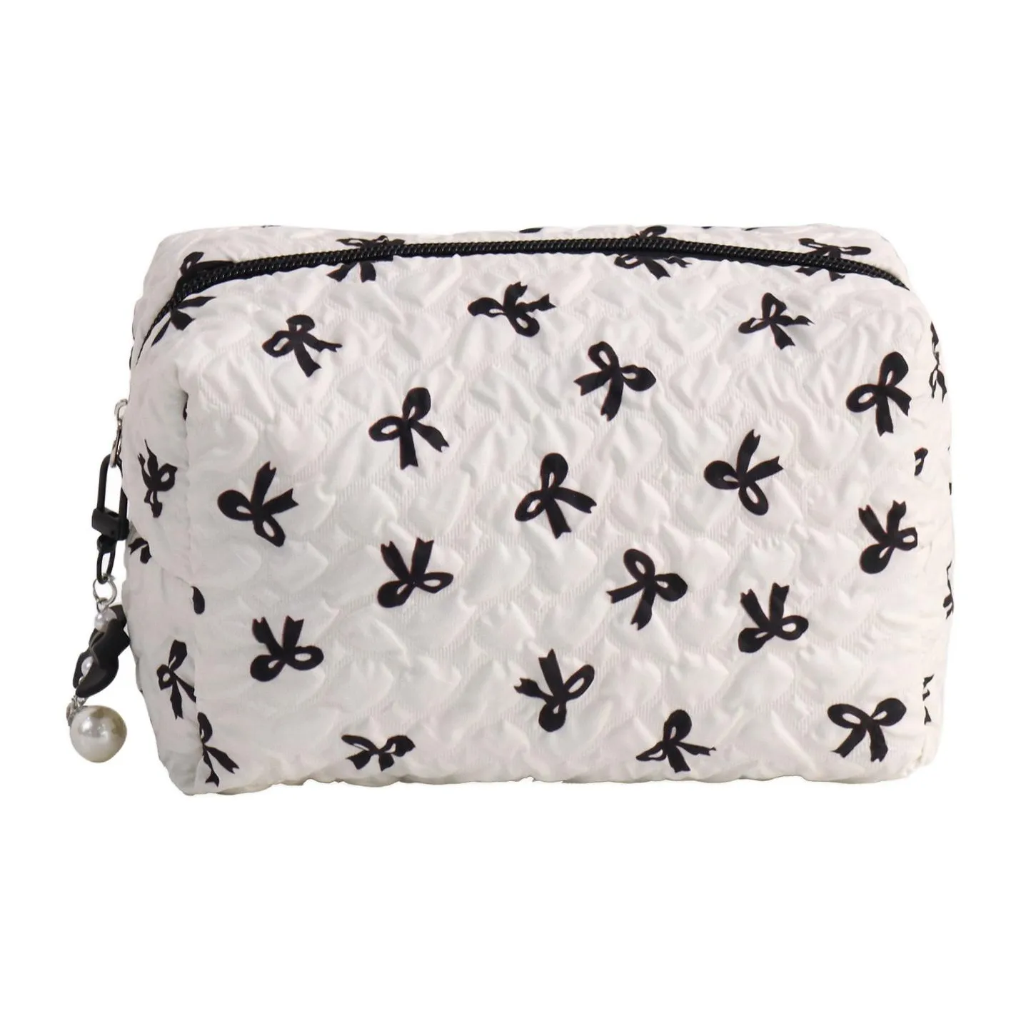 MILO BLISS Бант Плиссированный Подушка для Ручного Макияжа Сумка для хранения Портативный