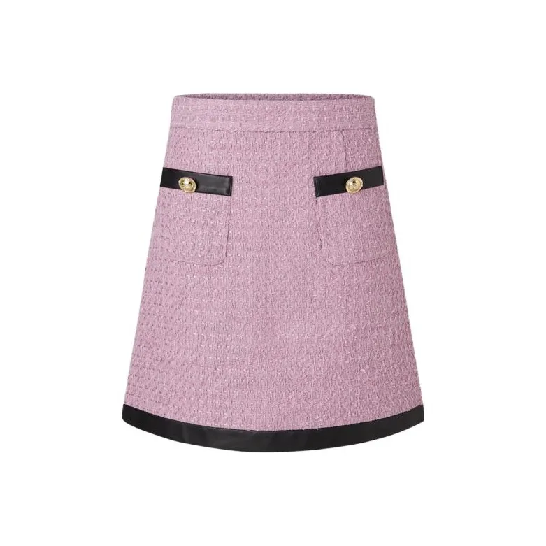 Karl Lagerfeld Повседневные короткие юбки Женские Фиолетовый