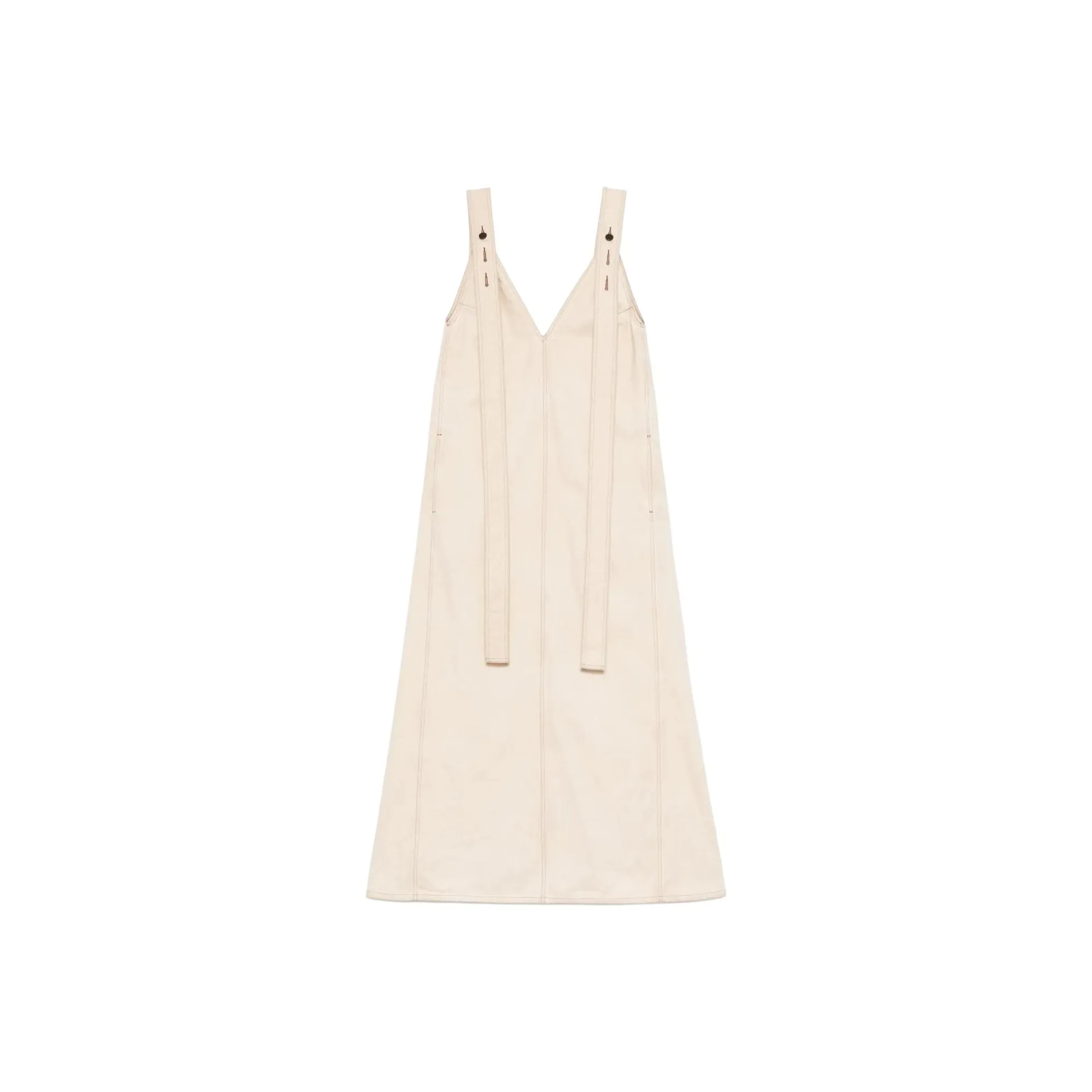 UMA WANG Slip Dresses Women's Sandy Beige