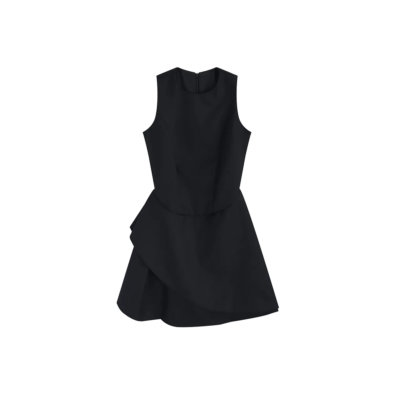 Garbege Без рукавов Платье Женское Черное