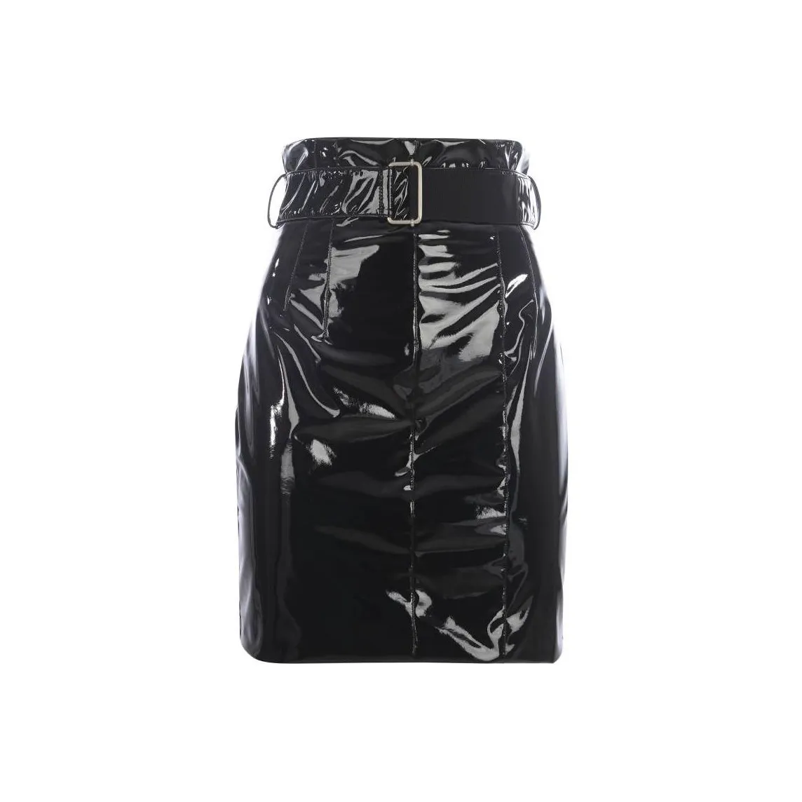 sostellaire Square Acetate Sunglasses Womens Black Belted Skirt