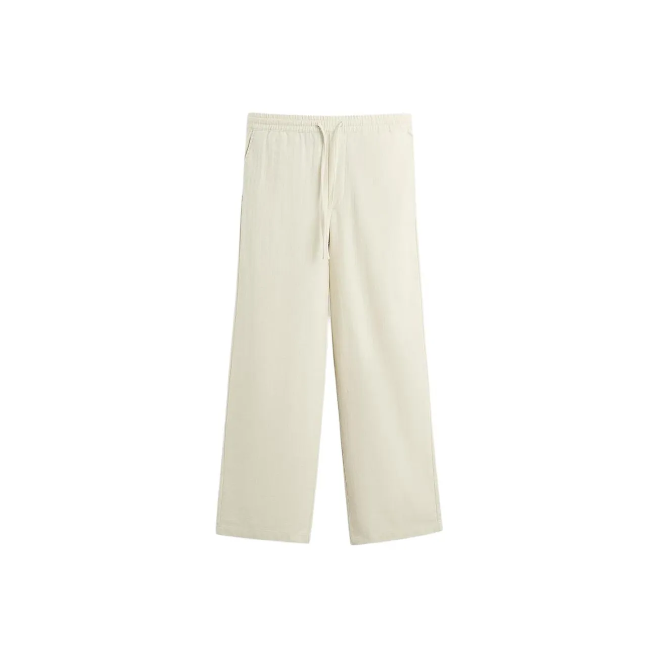 ZARA Белые Мужские Повседневные Штаны