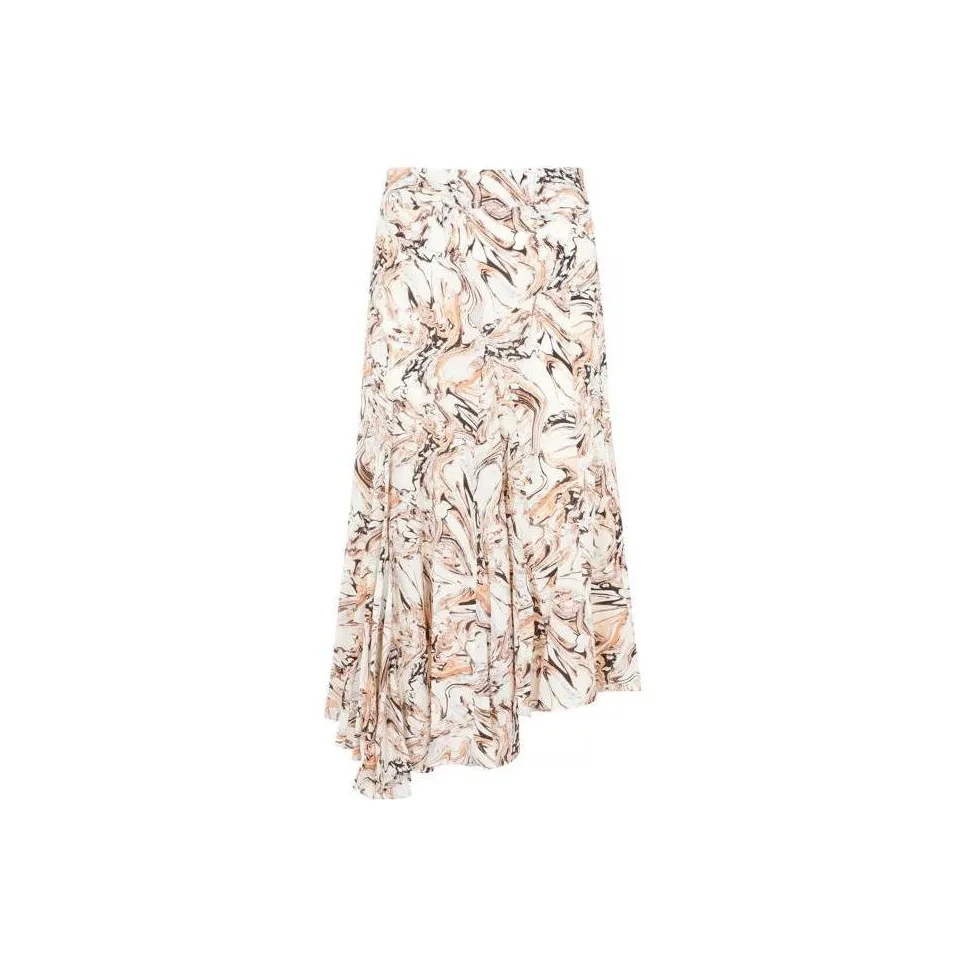 ISABEL MARANT Toscane Silk Midi Skirt