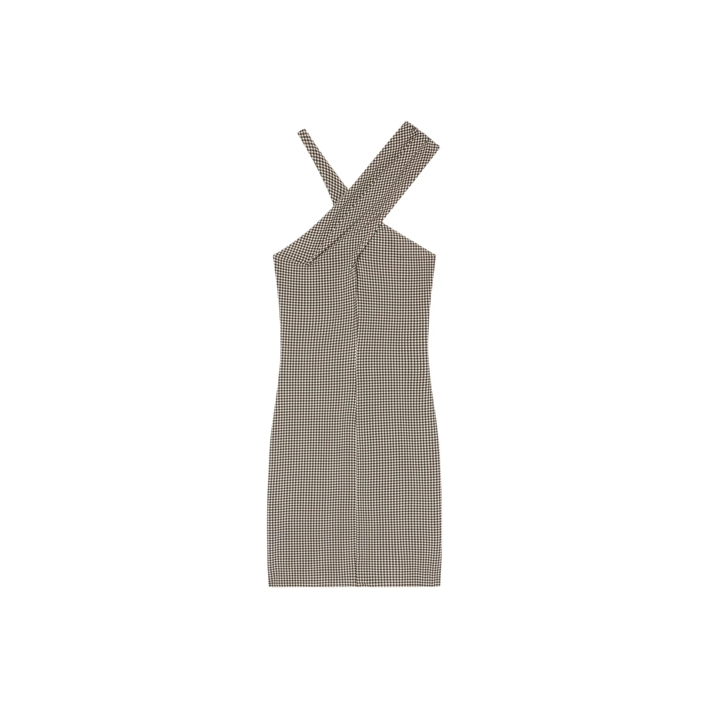 Courrèges Criss cross Jersey Mini Dress