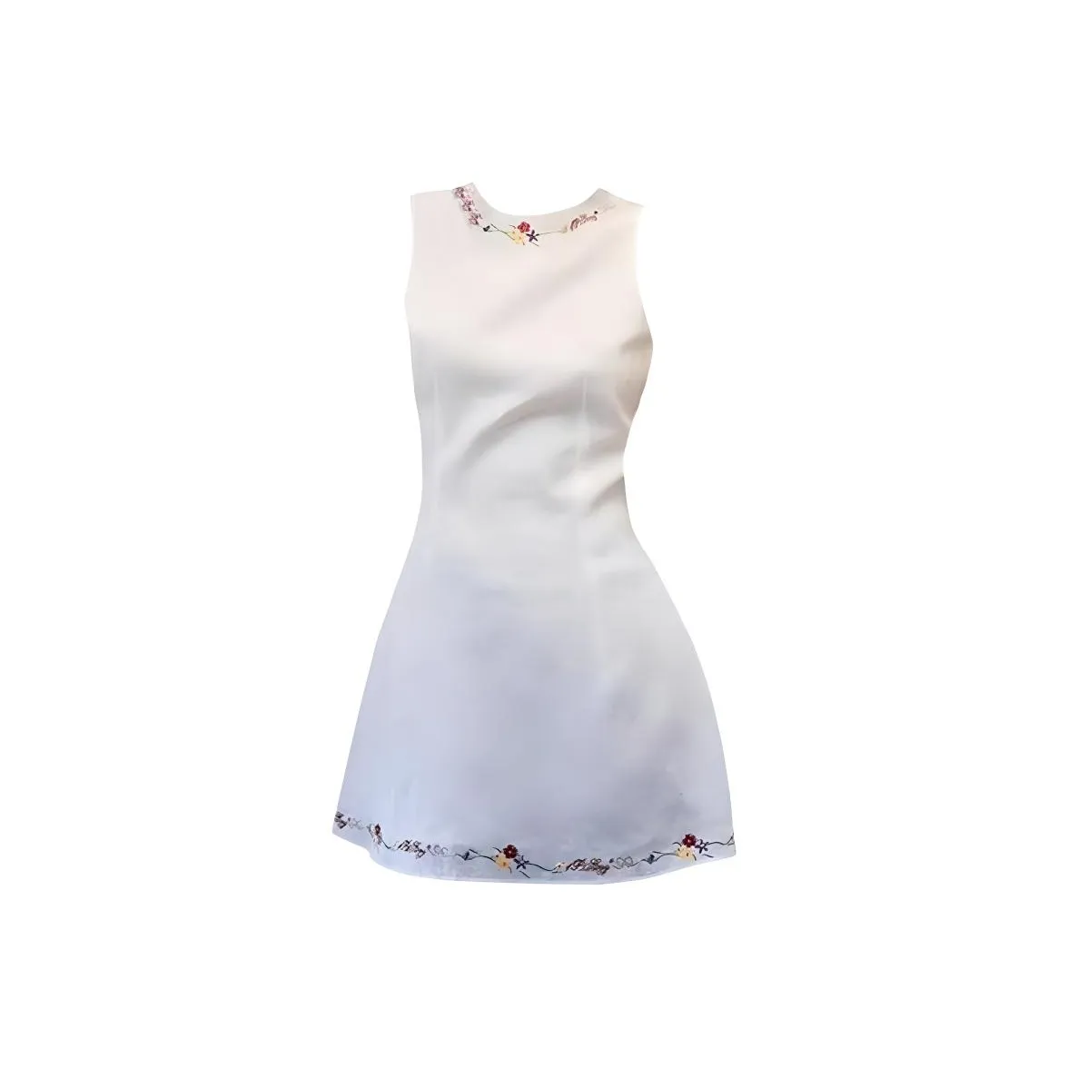 COHX Белые Женские Платья без рукавов