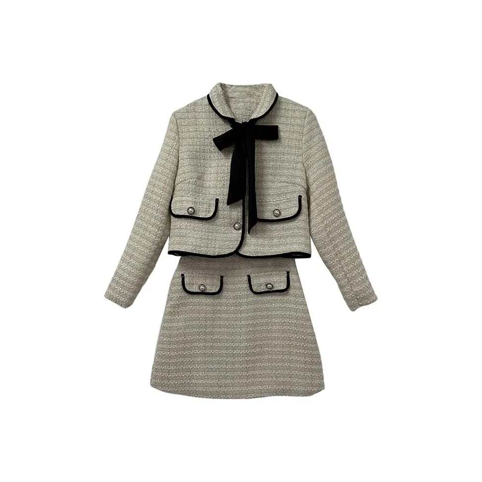 Icicofficial Комплект с юбкой Женская Белая