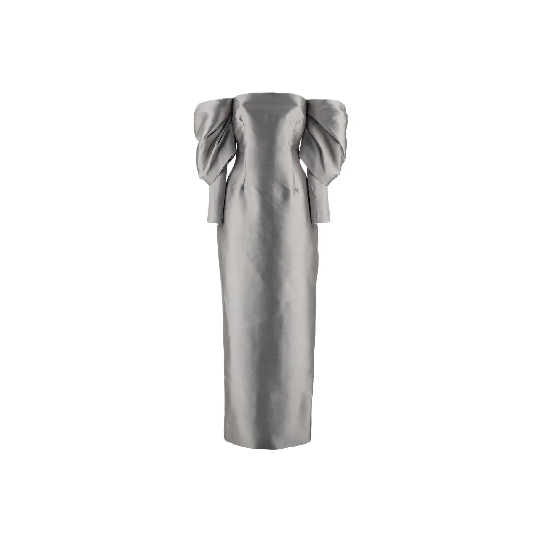 Solace London Laylah Off Shoulder Slit Dress