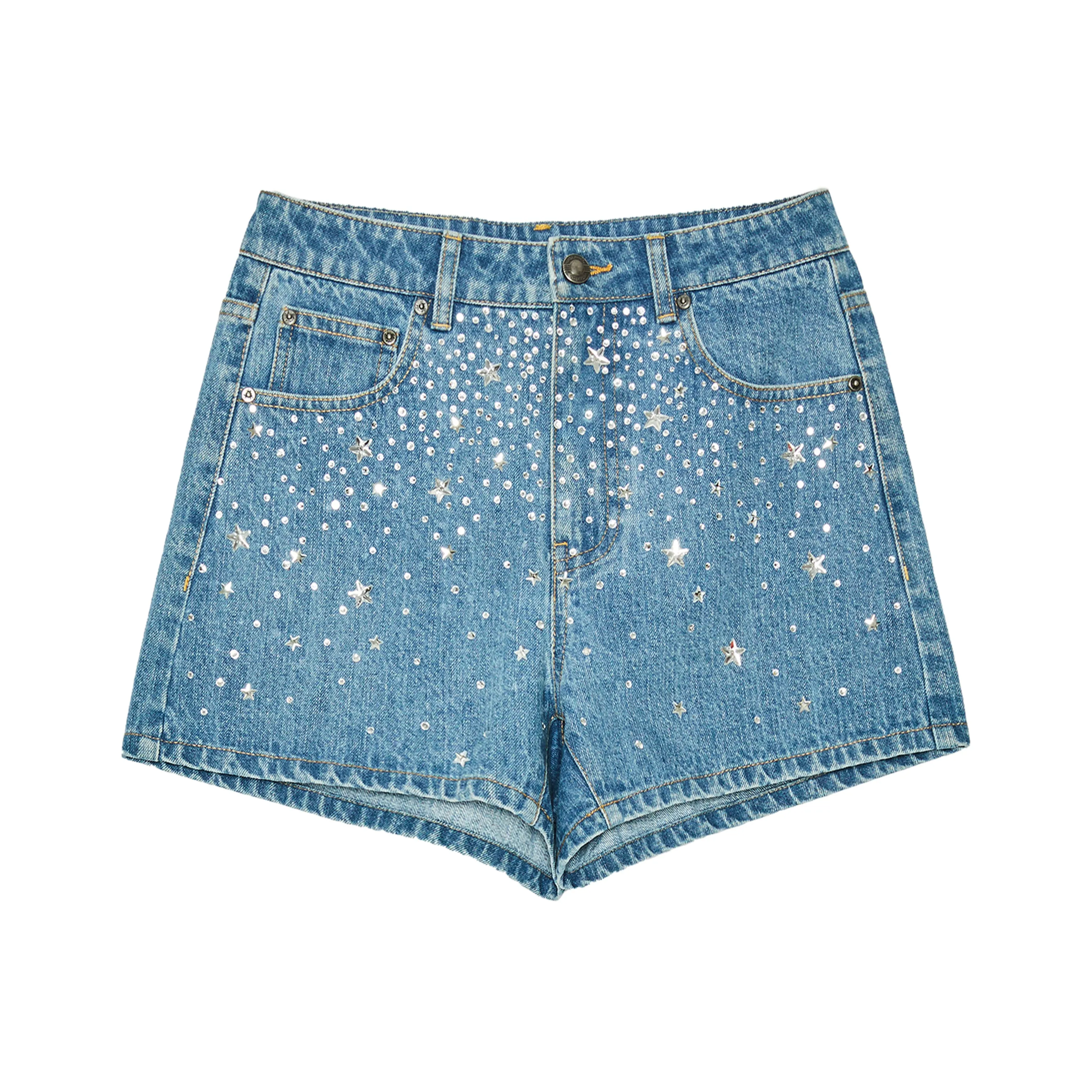 Ed Hardy Denim Shorts Women's Indigo