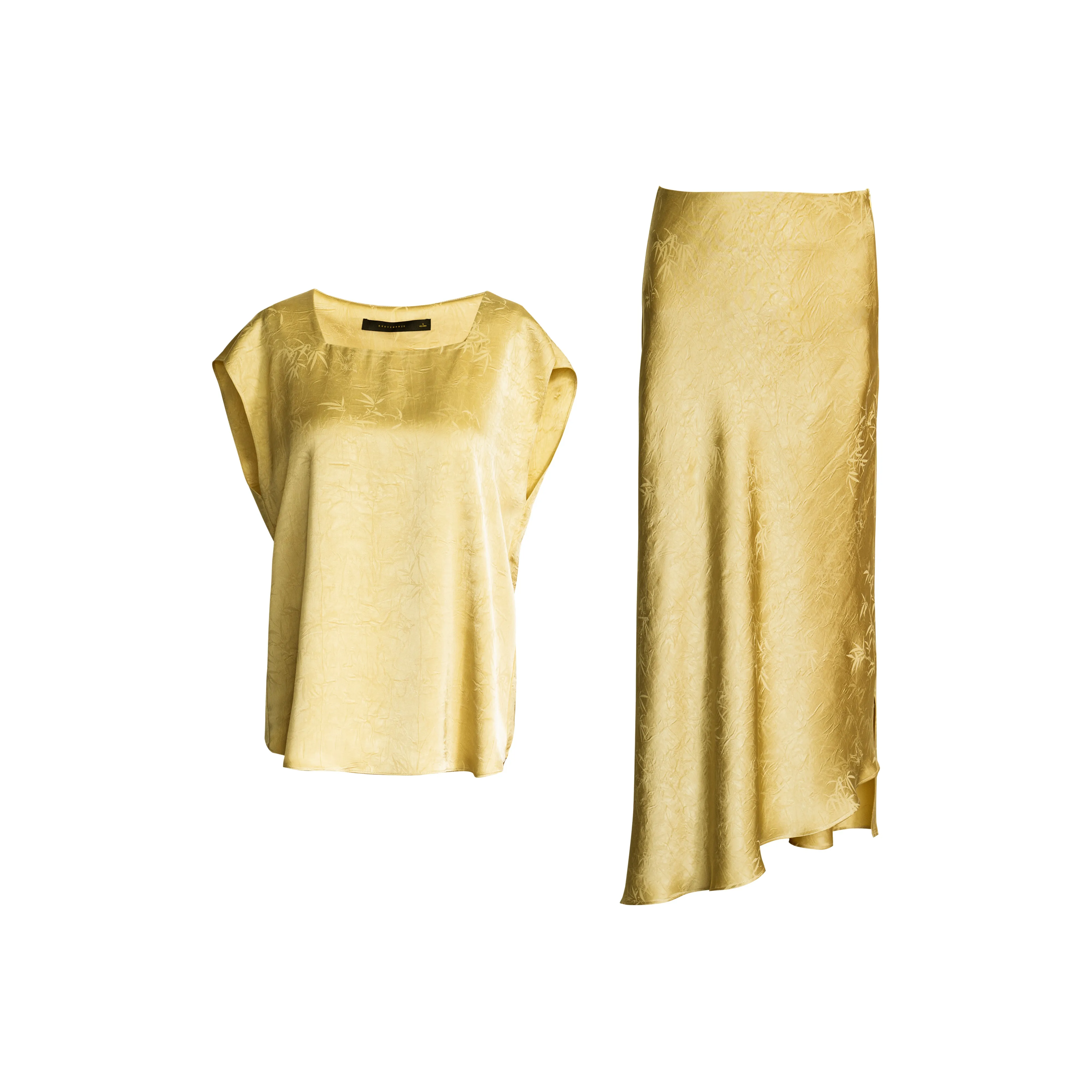 ROEYSHOUSE Комплект с юбкой Женские Желтый
