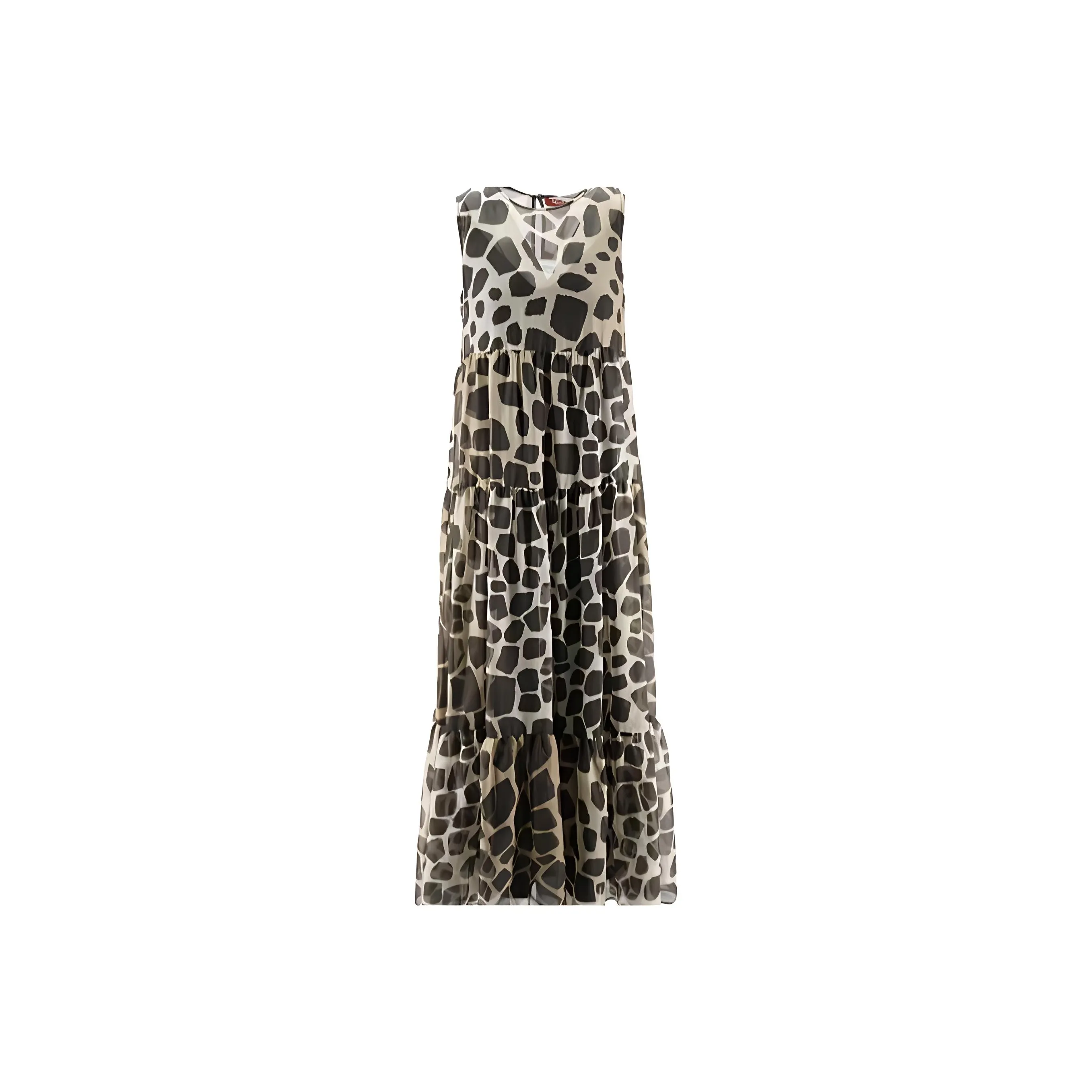 MaxMara Studio Sleeveless Dress Women's Multicolor