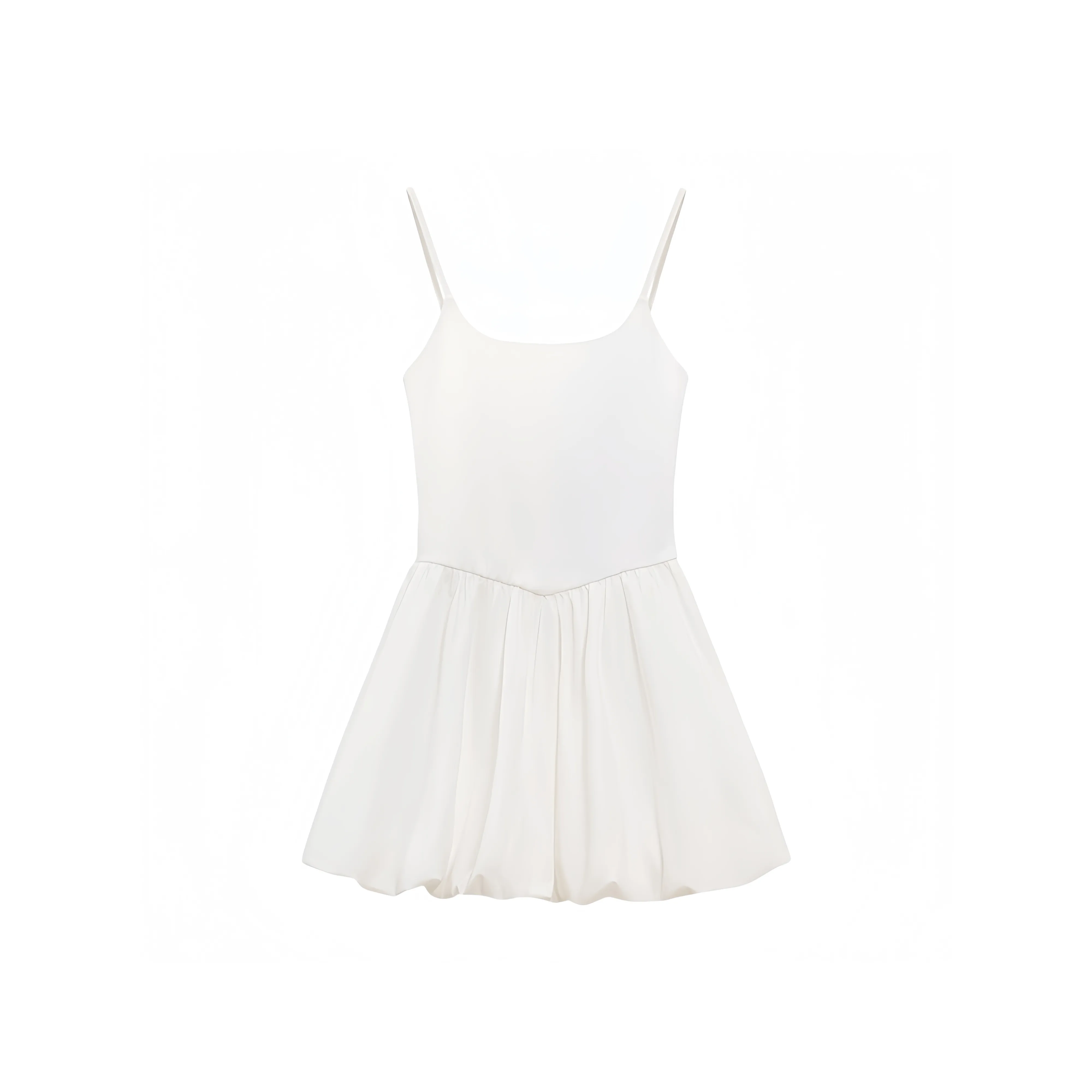 FOCOS STUDIO Slip Платье Женское Белое
