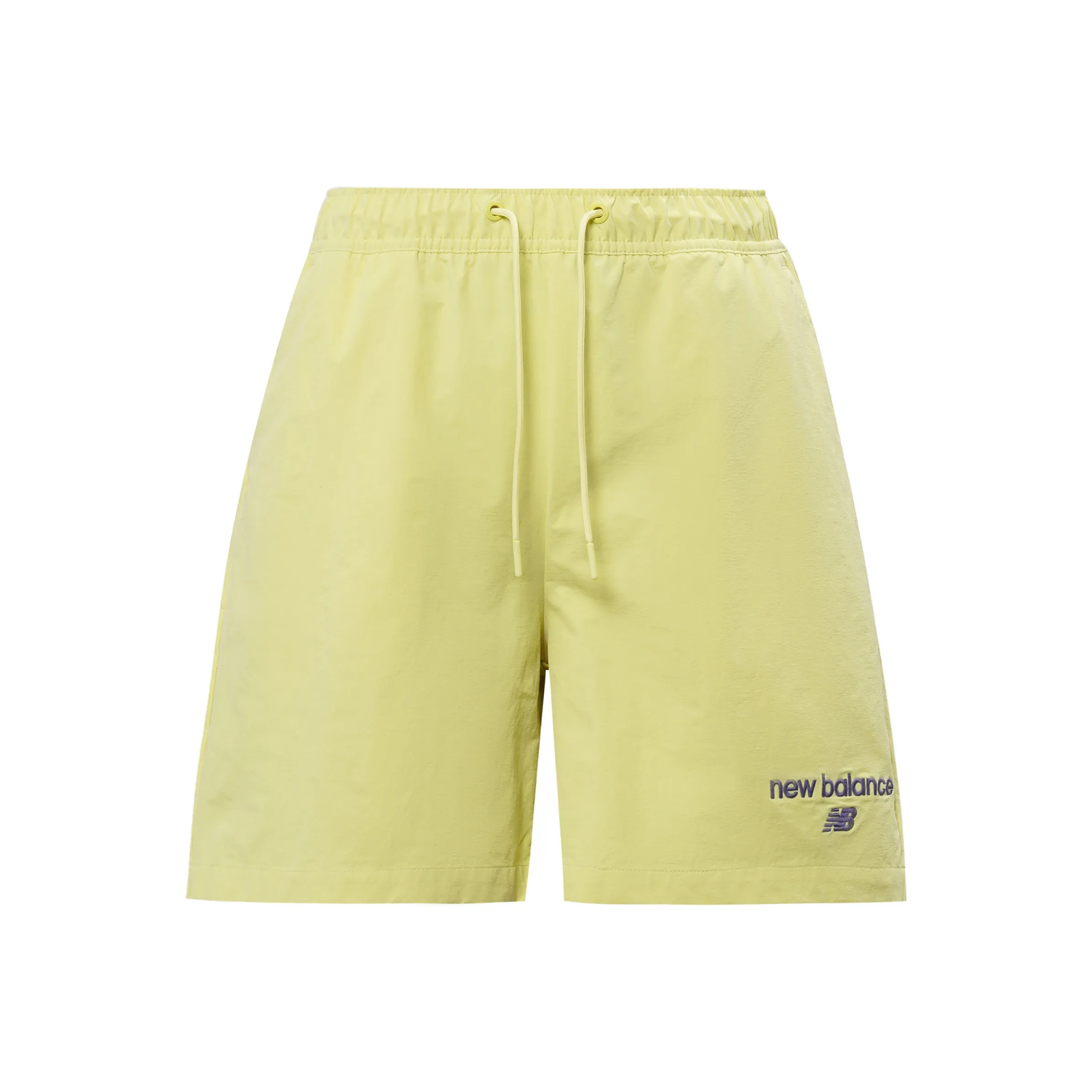 New Balance Желтые Женские Спортивные Шорты