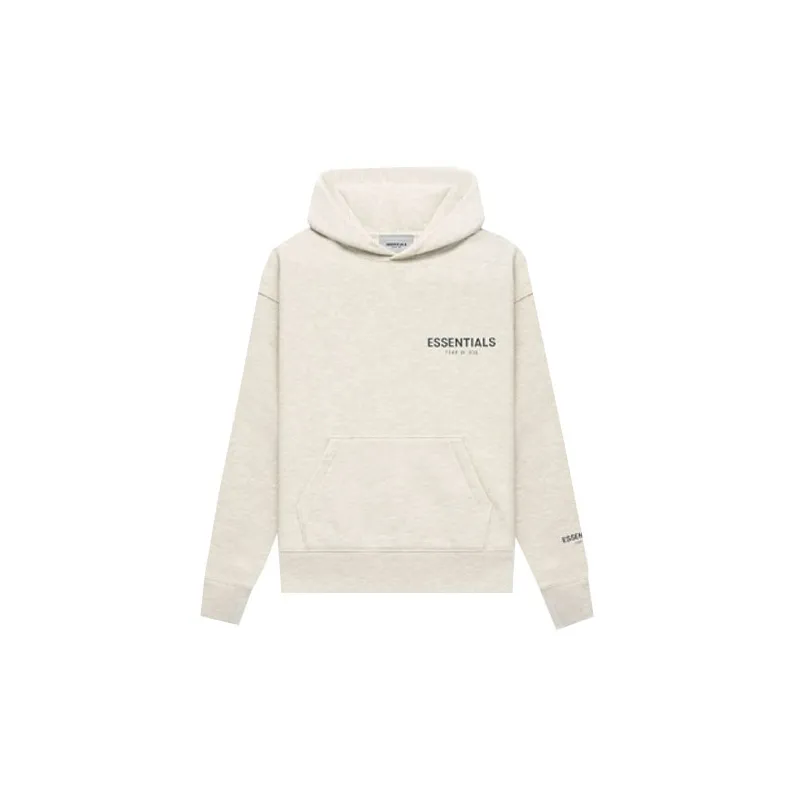 Fear Of God Essentials Толстовка FW21 KIDS Пуловер Толстовка Светло-меланжевый Овсянка Светло-овсяный Детский