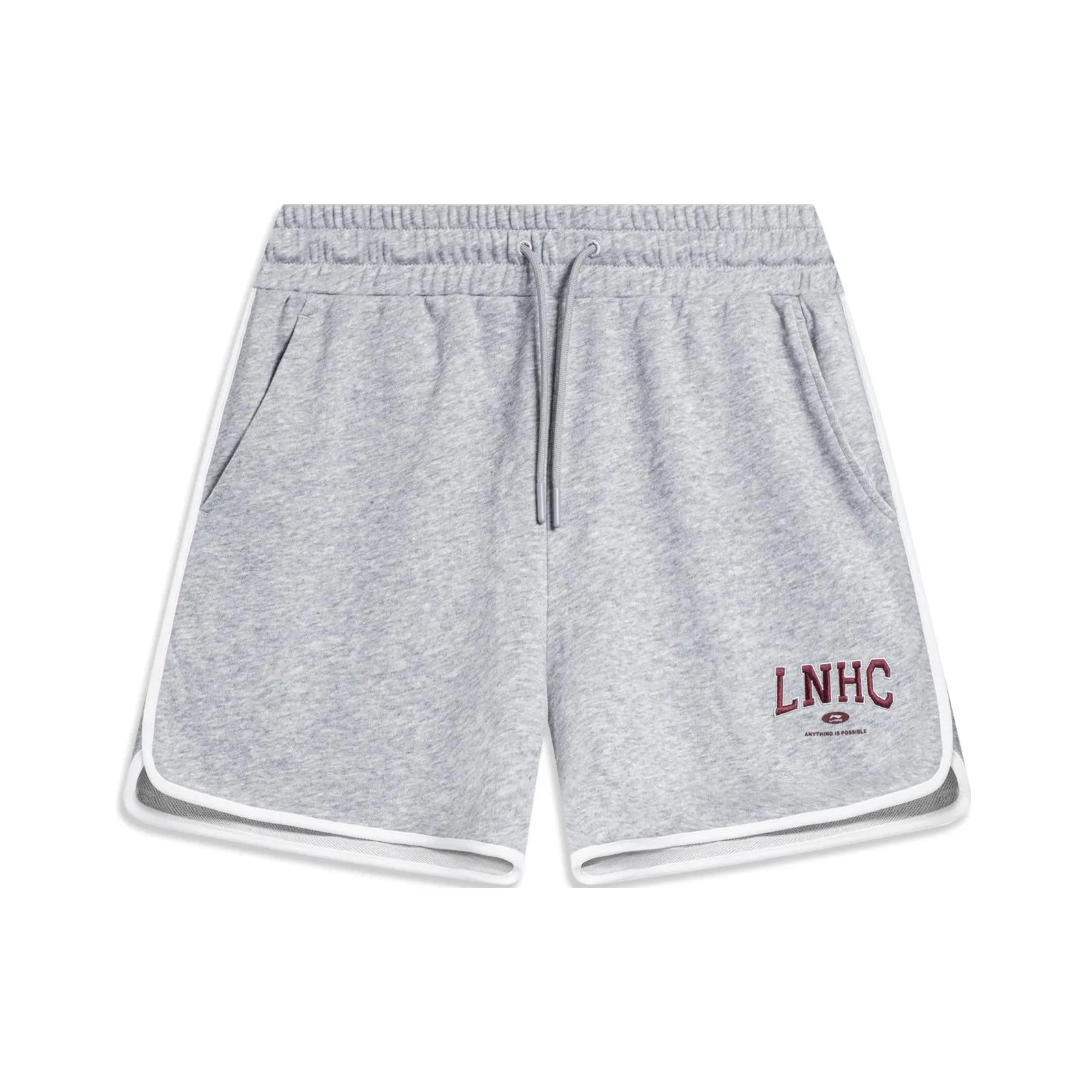 LiNing Sports Fashion Collection Sports Shorts Women's Heather Gray