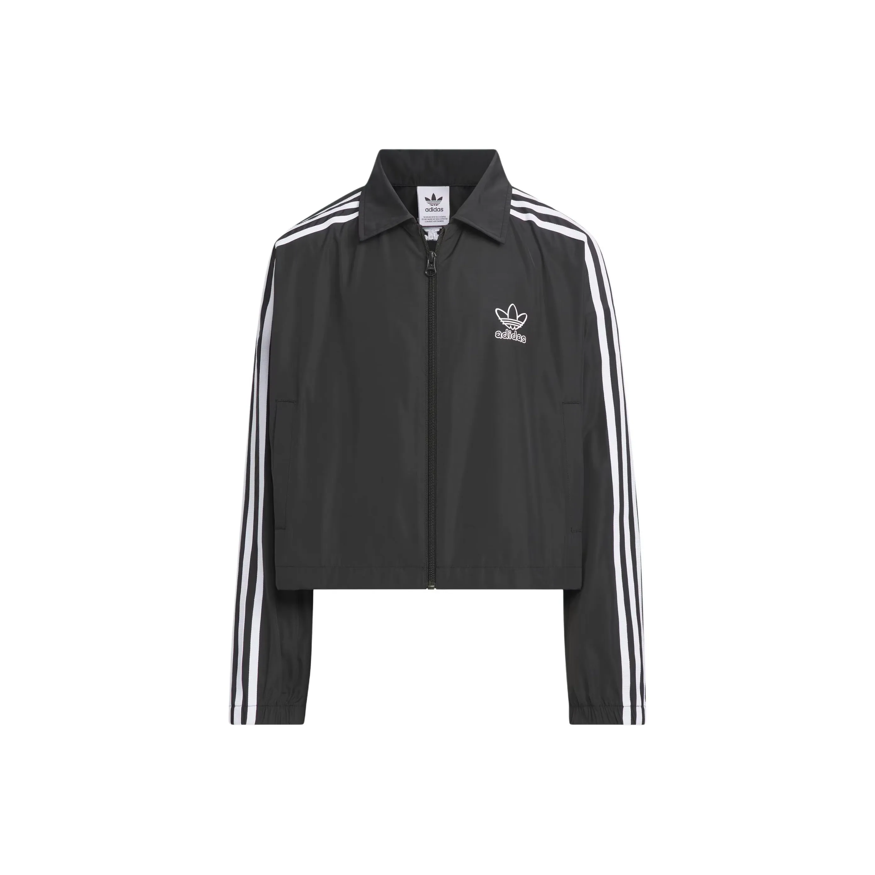 Adidas Originals Куртки Пальто Adicolor Woven Crop Куртка Классический черный Детский