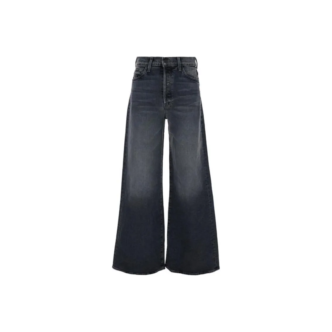 MOTHER The Ditcher Roller Sneak Wide Leg Jeans