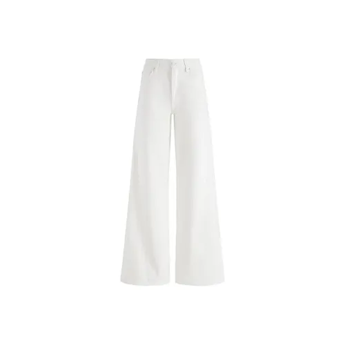 ALICE+OLIVIA Белые Женские Джинсы