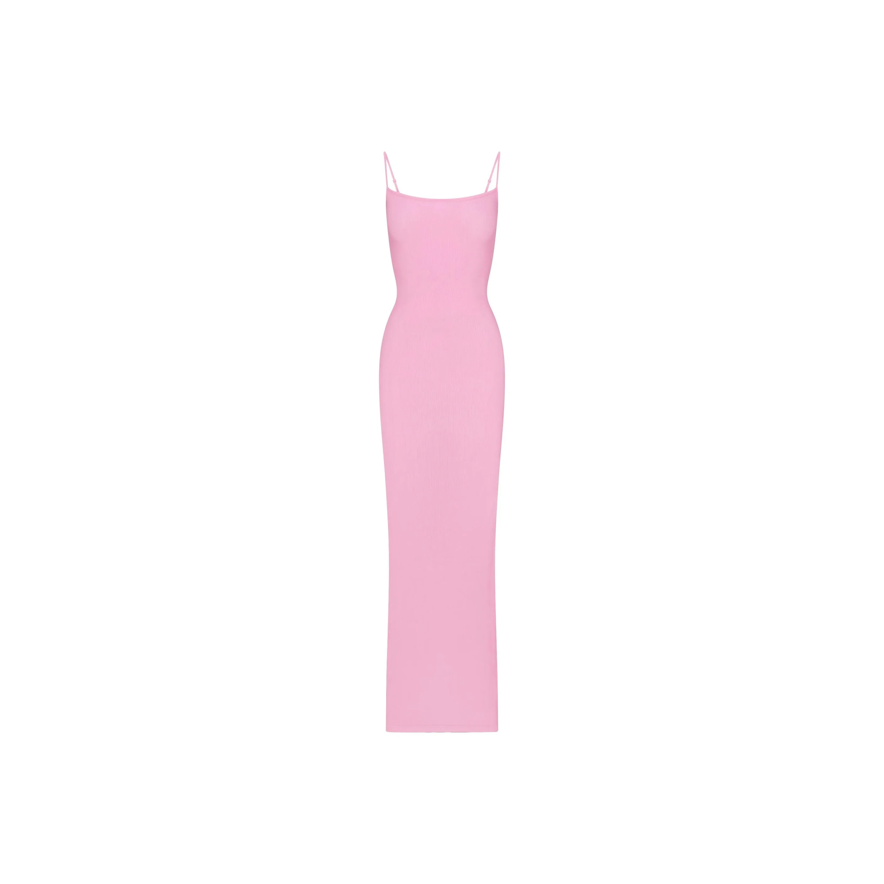 SKIMS Valentine's Day Collection SS25 SOFT LOUNGE LONG SLIP DRESS Slip Dress Women's BUBBLE GUM/Bubble Candy