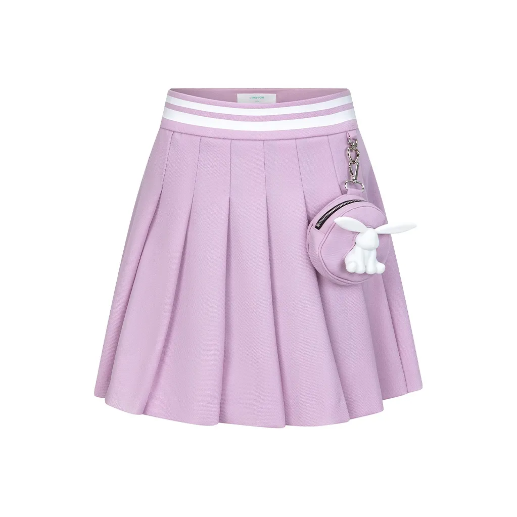 1 TROP FORT Повседневные короткие юбки Женские Светло-фиолетовый