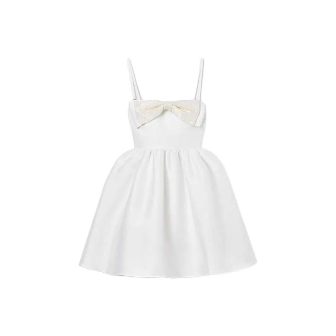 Self-portrait Taffeta Bandeau Mini Dress