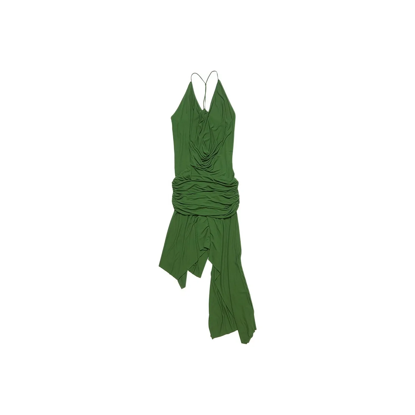 Acne Studios Dikata Draped Midi taille dress