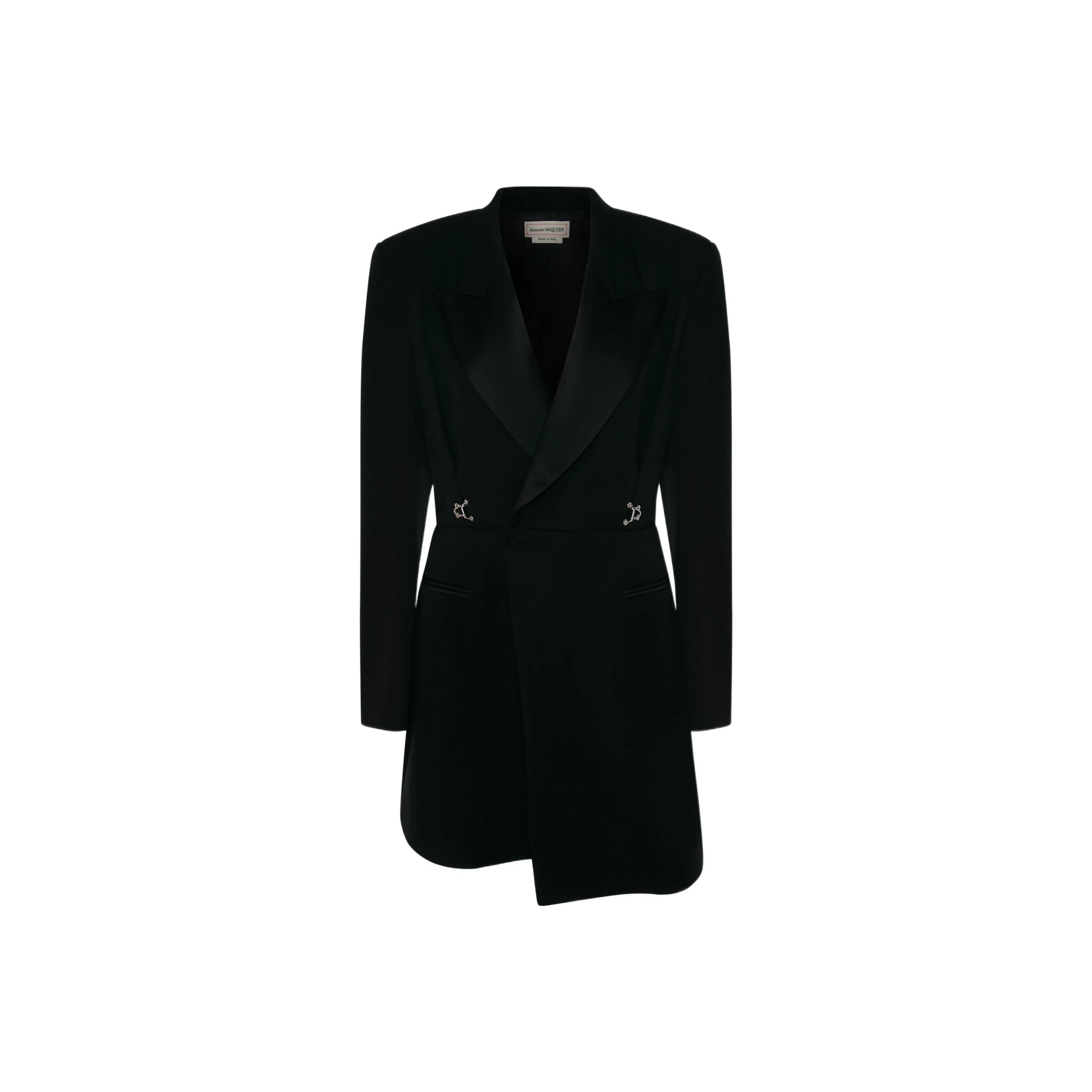 Alexander McQueen SS22 Evening Dress Women's Black