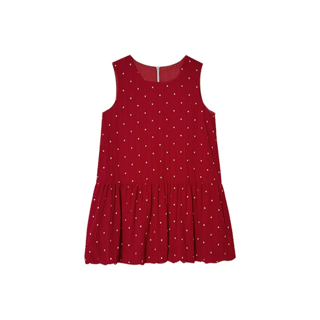 RTNH Летнее без рукавов платье женское красное