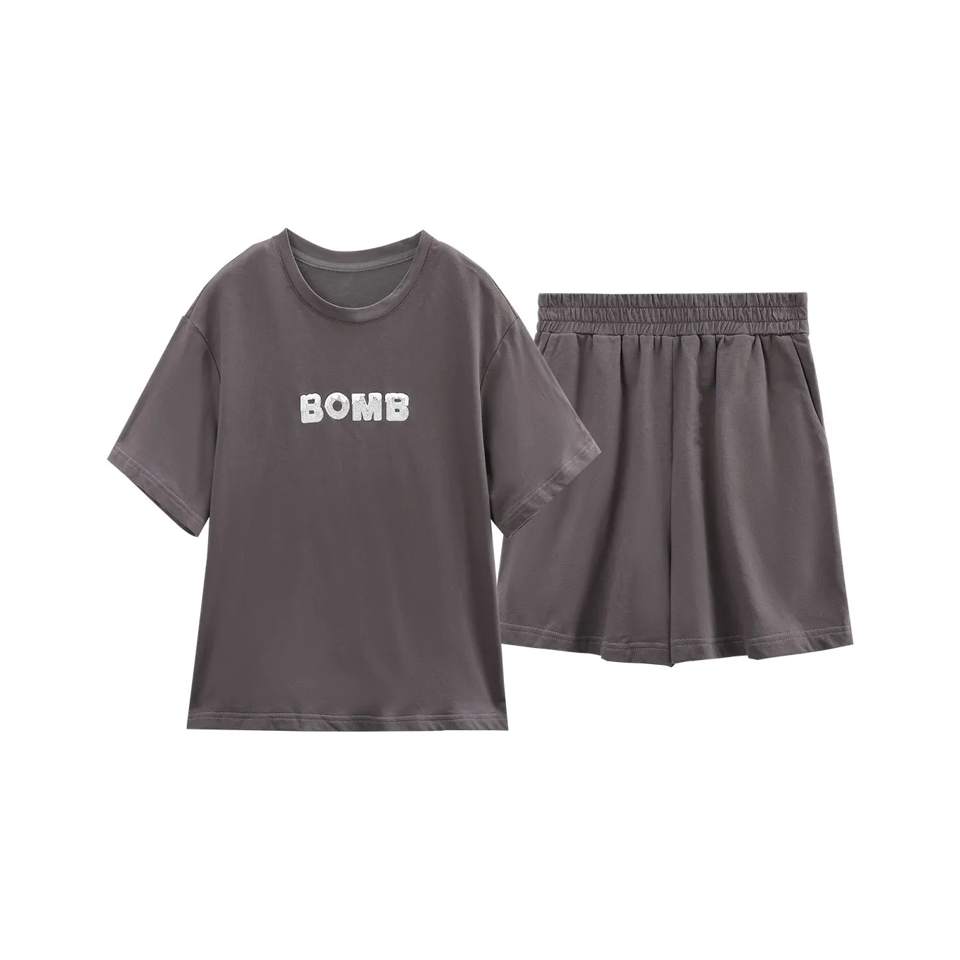 A Paradise For Awakening Casual Suit Women's Gray