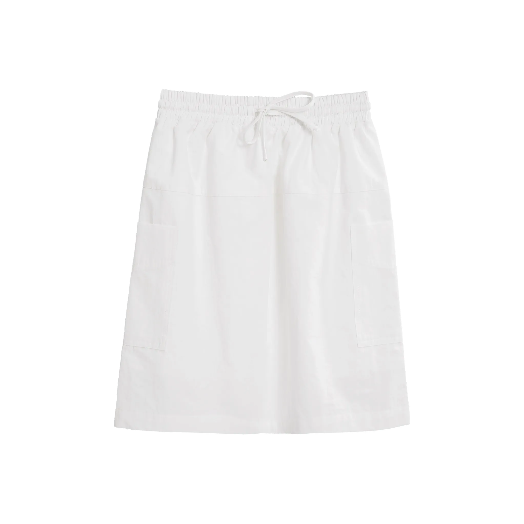 Fstudio Юбка средней длины белый цвет
