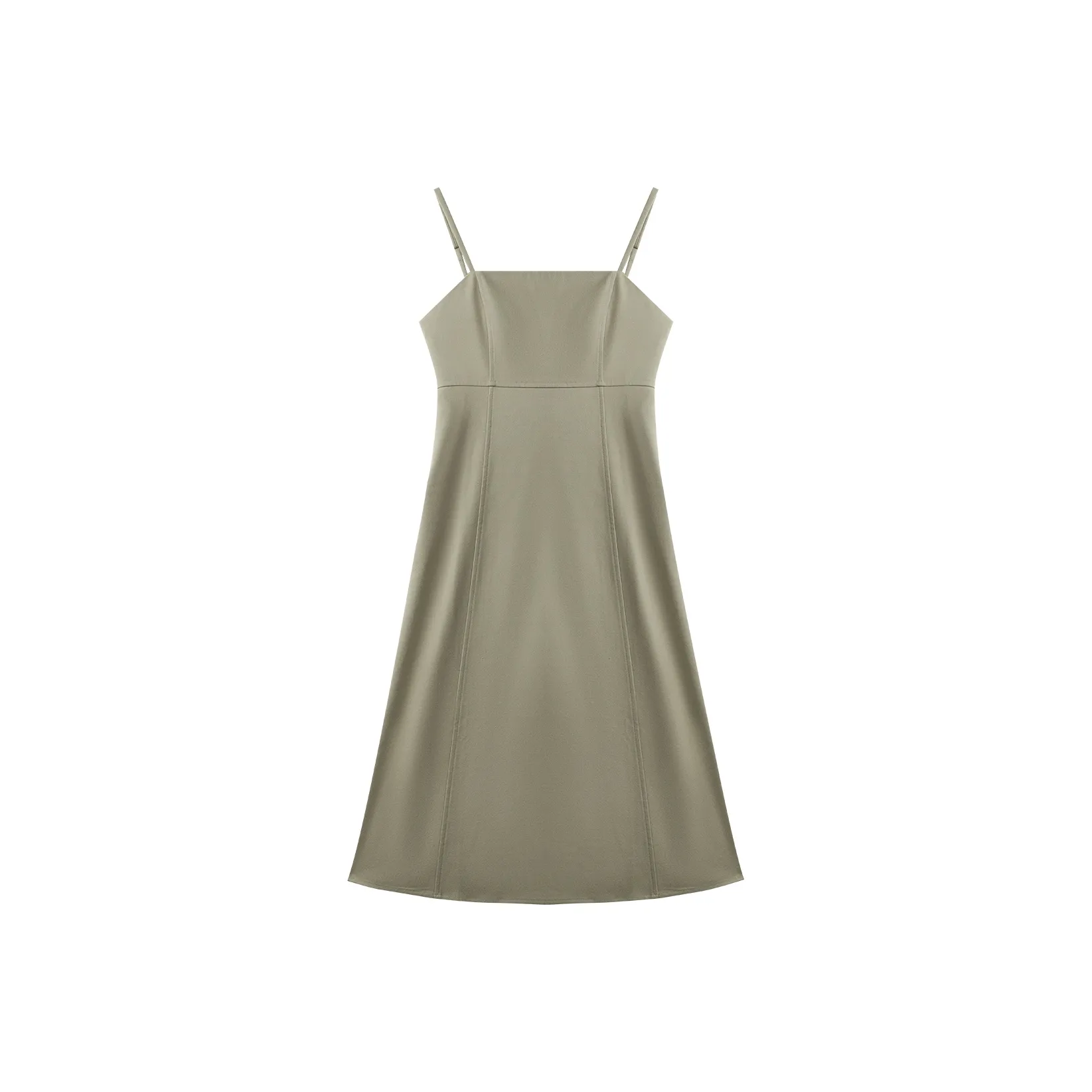 THE SEA LIFE Slip Dress Women's Shimmer Green