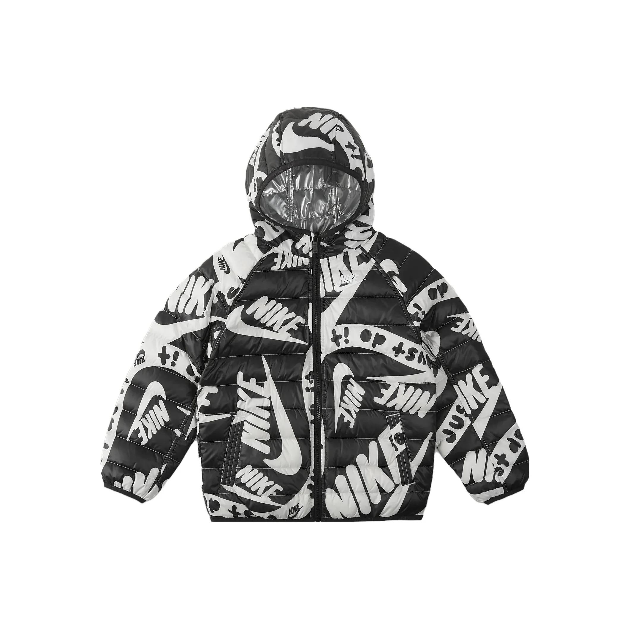 Nike Черный Kids Утеплённые куртки