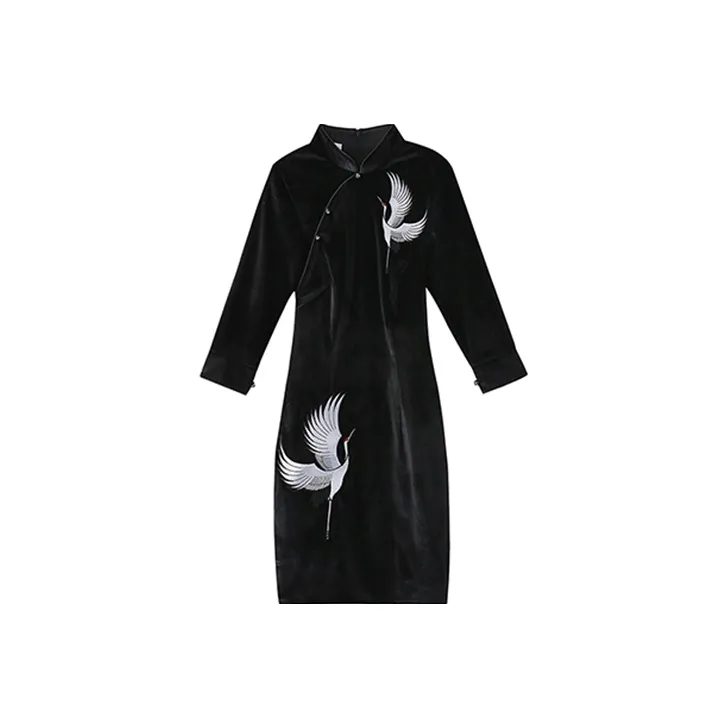 JINYE ORIENTAL Cheongsams Women's Black