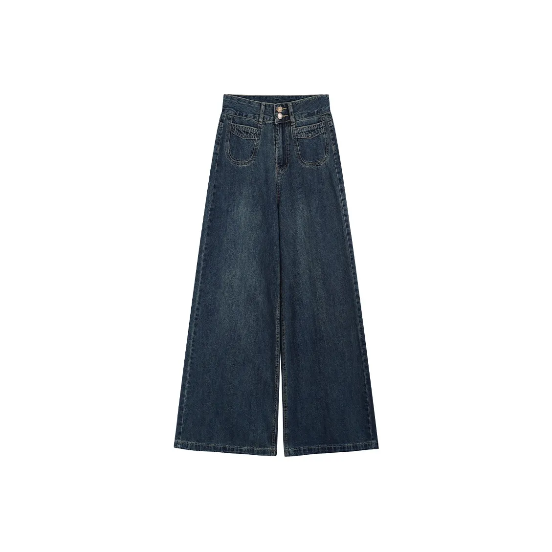 ETSE Джинсы Женские Винтаж Синий