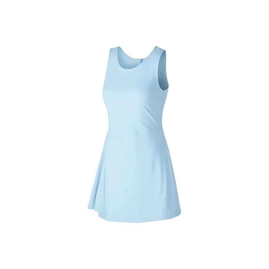 Skechers Без рукавов Платье Женское Кашемирово-синий