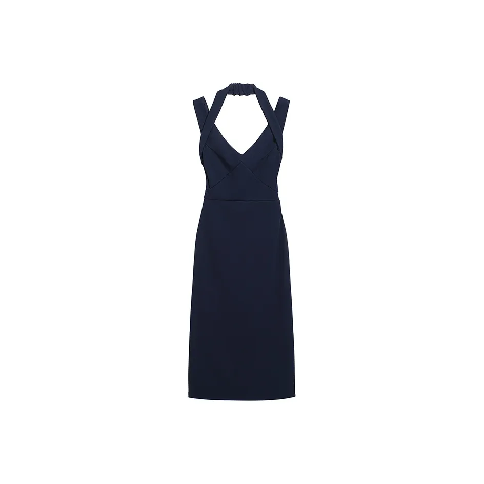 IDLE SOUL Slip Dresses Women's Blue