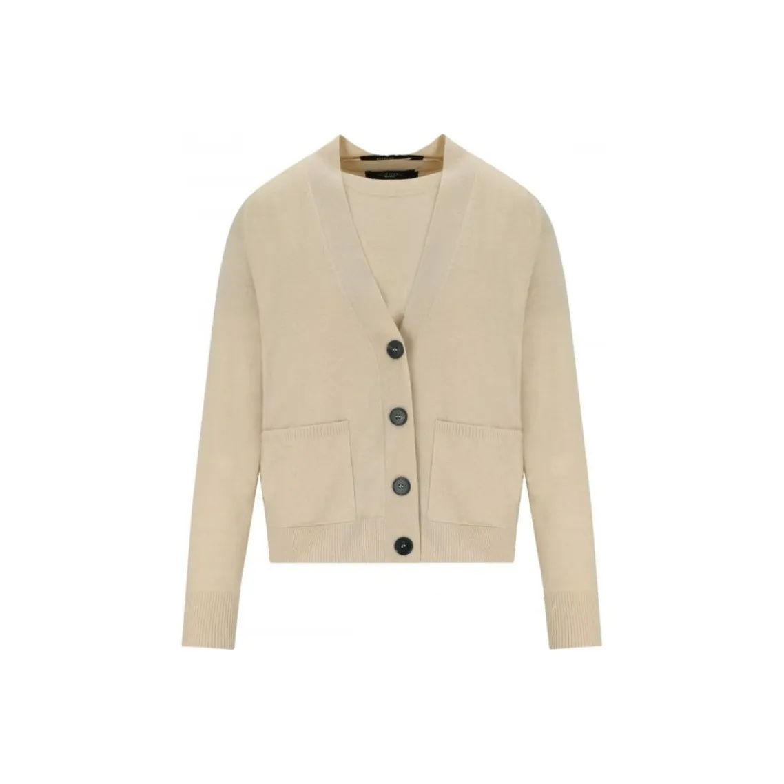 WEEKEND MaxMara Two Piece Button Up Knitted Twin Set