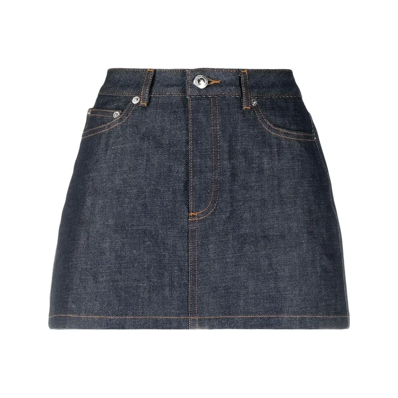 A.P.C . Denim Mini Skirt