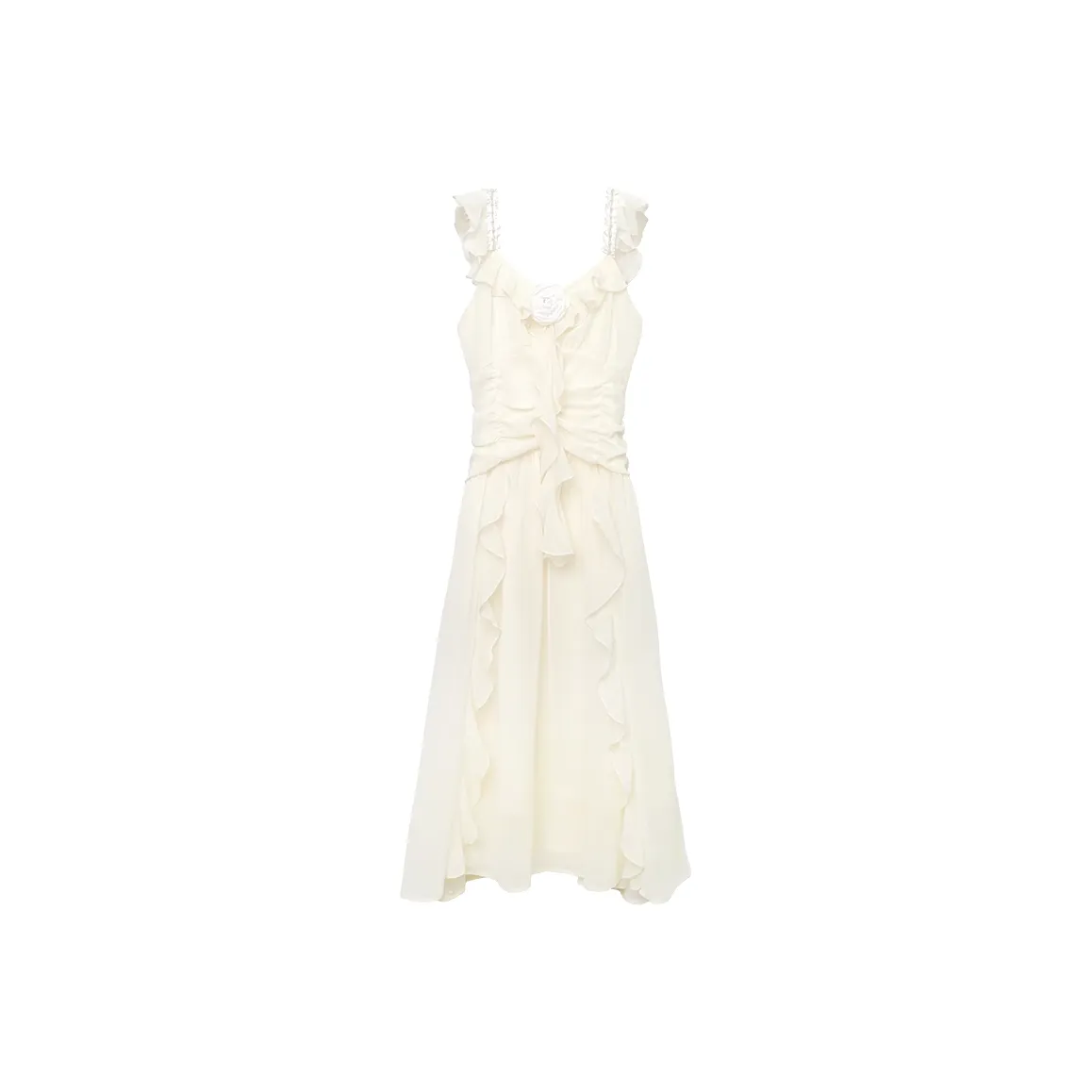 Bronze Lucia Slip Dresses Women's White
