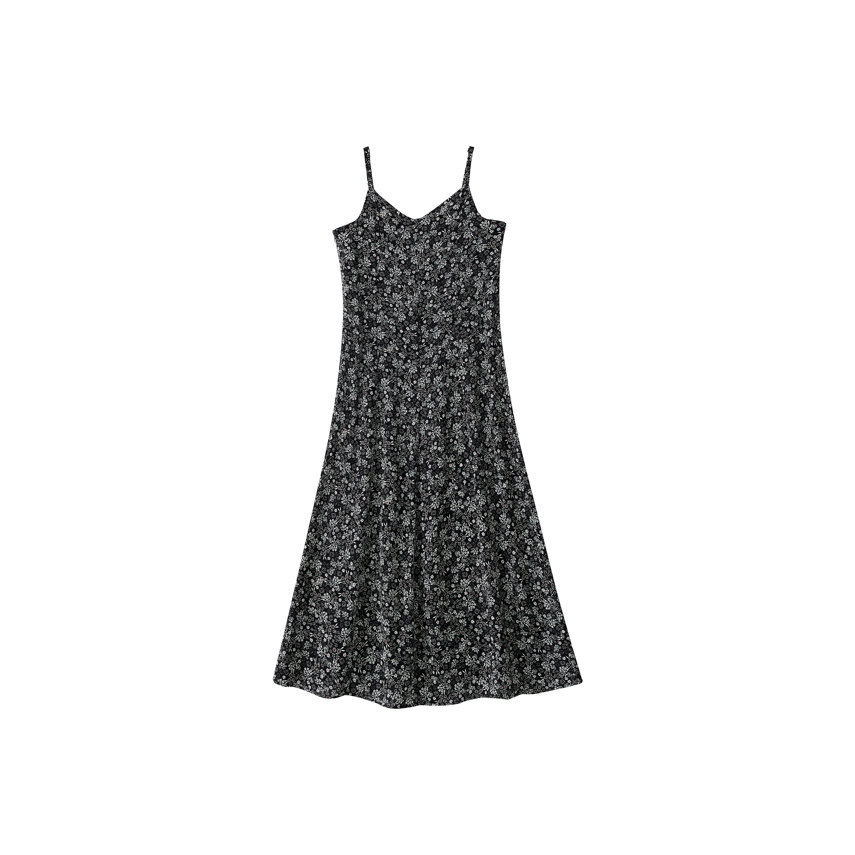 Korean Style Slip Dress Women's Multicolor