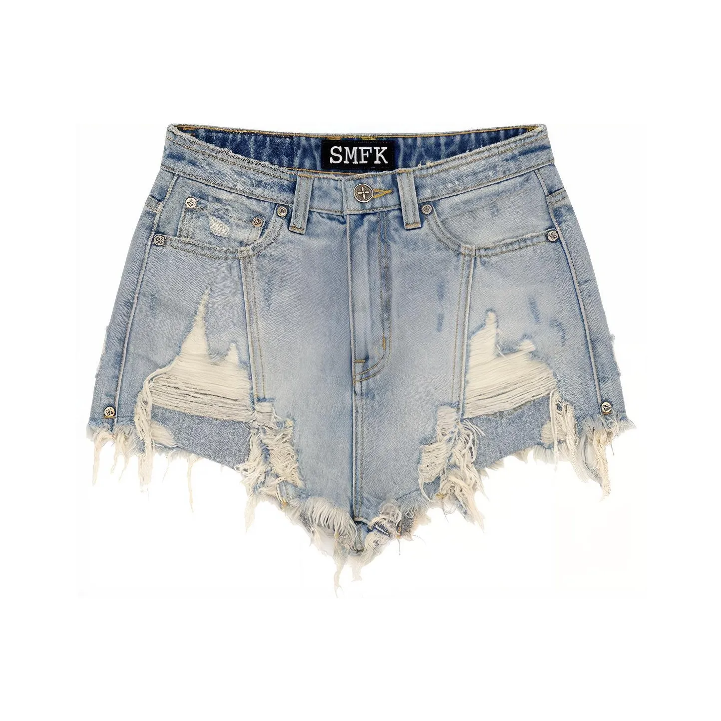 SMFK Ледяной синий Женские джинсовые шорты