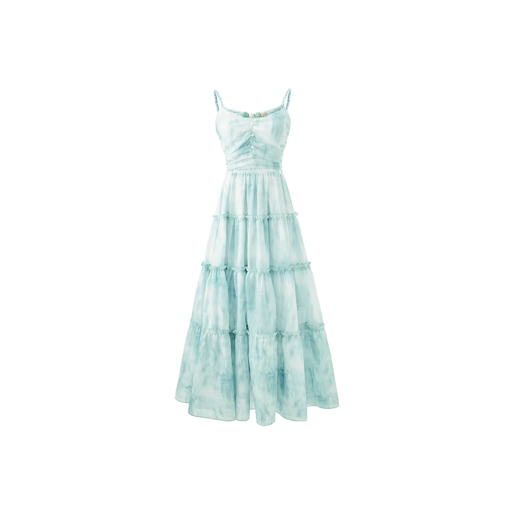 Blovelan Slip Dress Women's Aqua Green