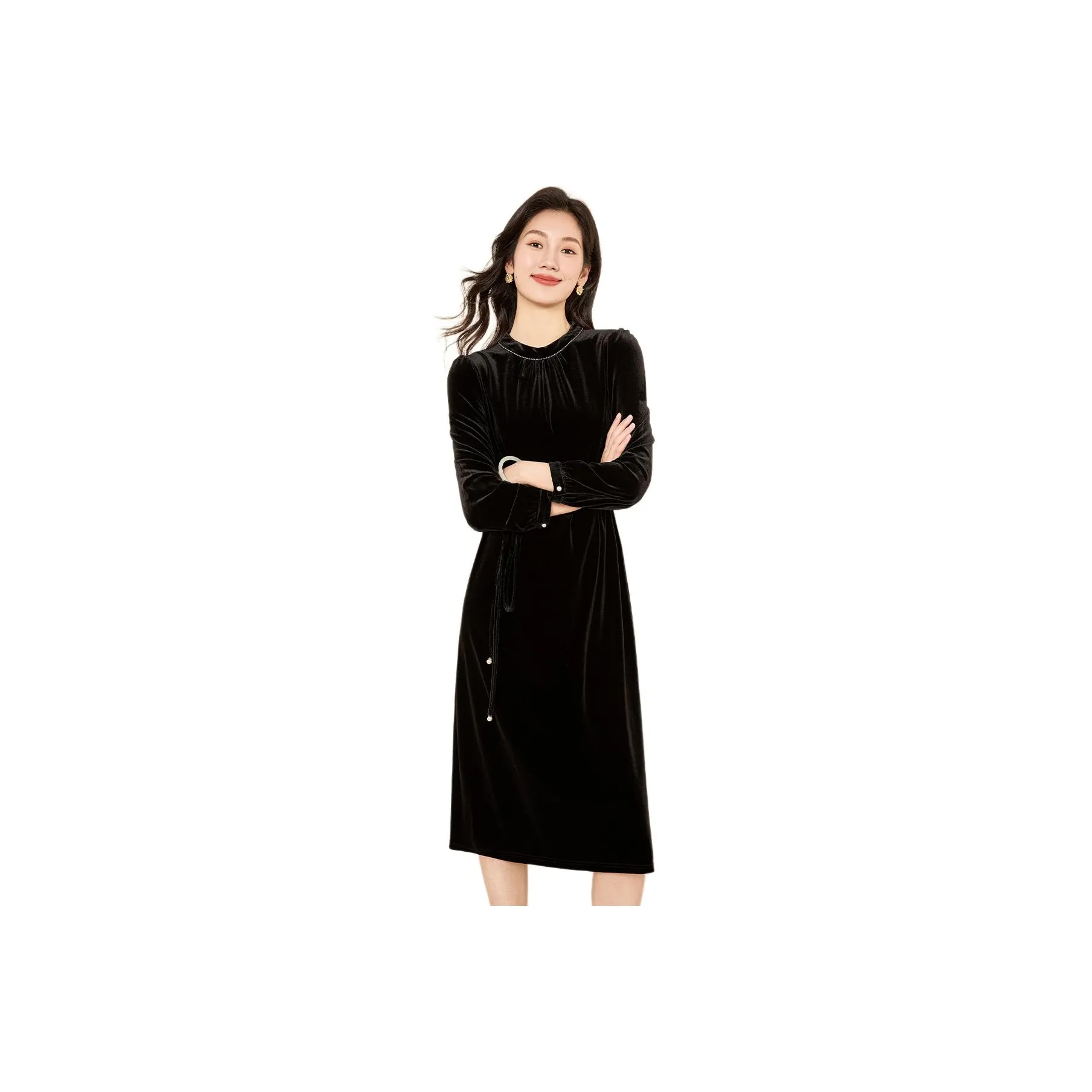 Mylan Long Sleeved Dresses Women's Black