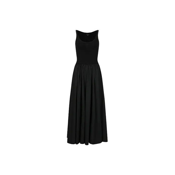 URBAN REVIVO Sleeveless Dress Women's Jet Black